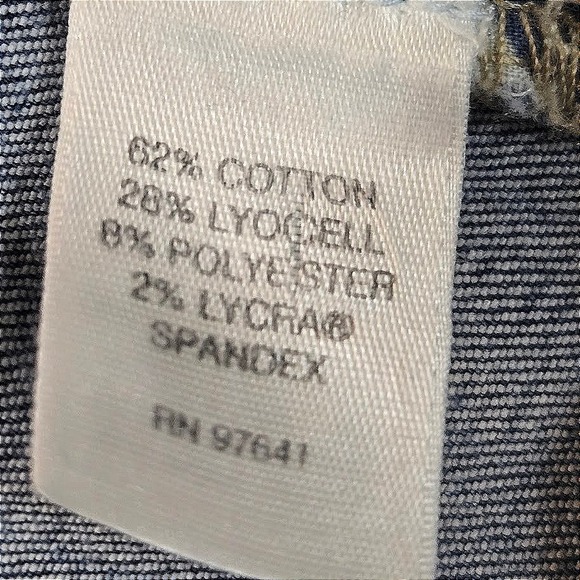 J. Jill Smooth Fit Denim Blue Stretch Jean Skirt Classic Style Size‎ 16 - Picture 5 of 5